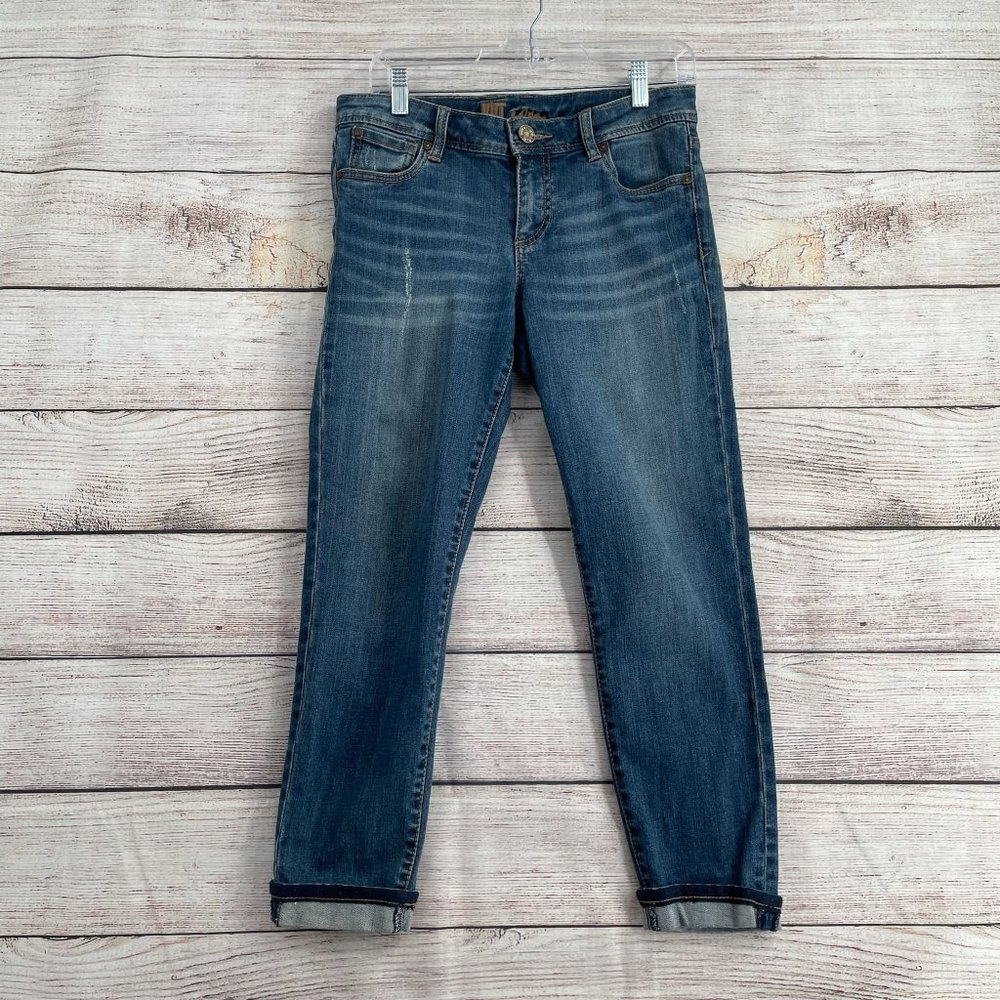 Kut from the Kloth Medium Wash Blue Slim Jeans